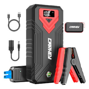 Arrancador De Batería Portatil 3000a 24000mah Ews Usb