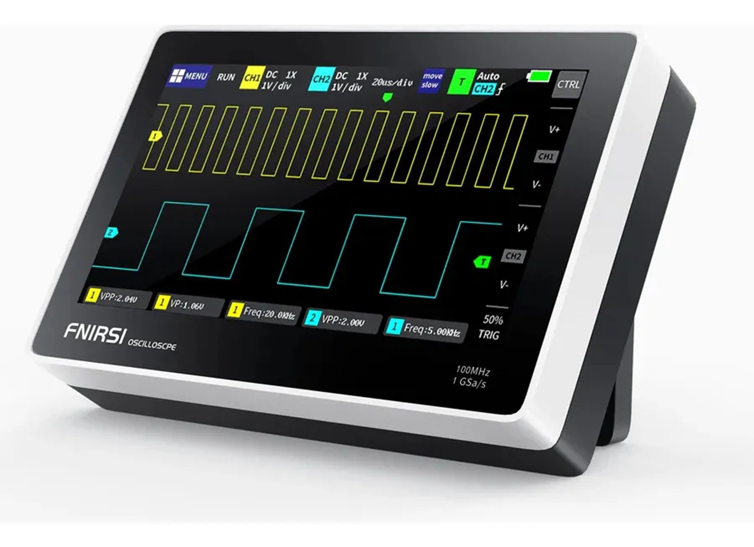 Osciloscopio Digital FNIRSI 1013D 2 Canales 100MHz - Image 5
