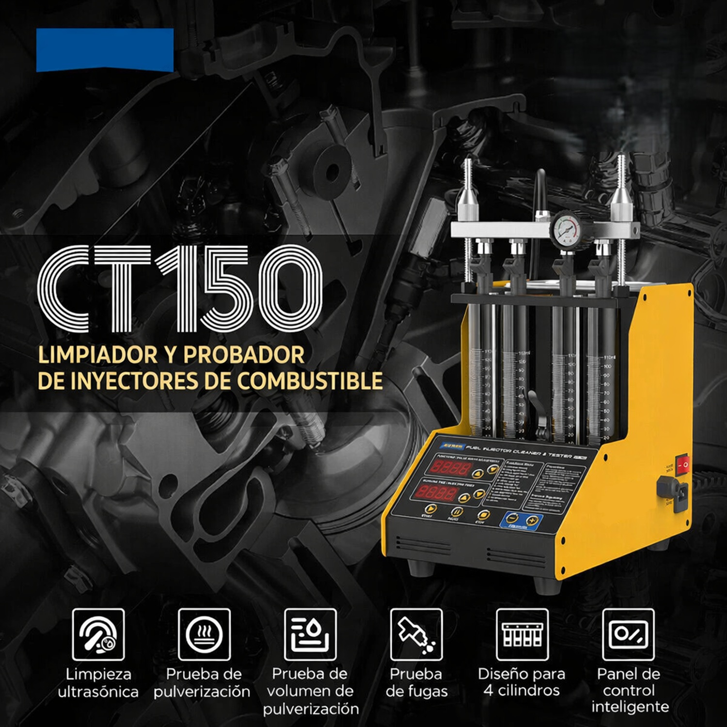 Banco De Inyectores Automotriz Prueba De Inyectores AUTOOL - Image 4