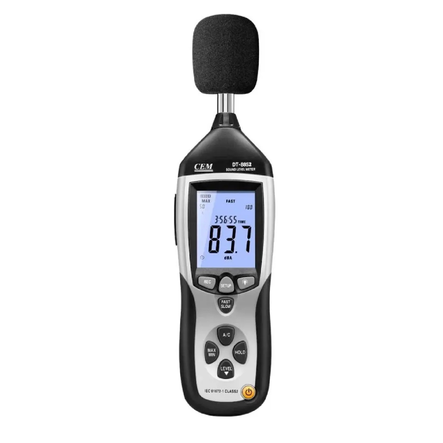CEM DT-8852 Sonómetro Data Logger Clase 2