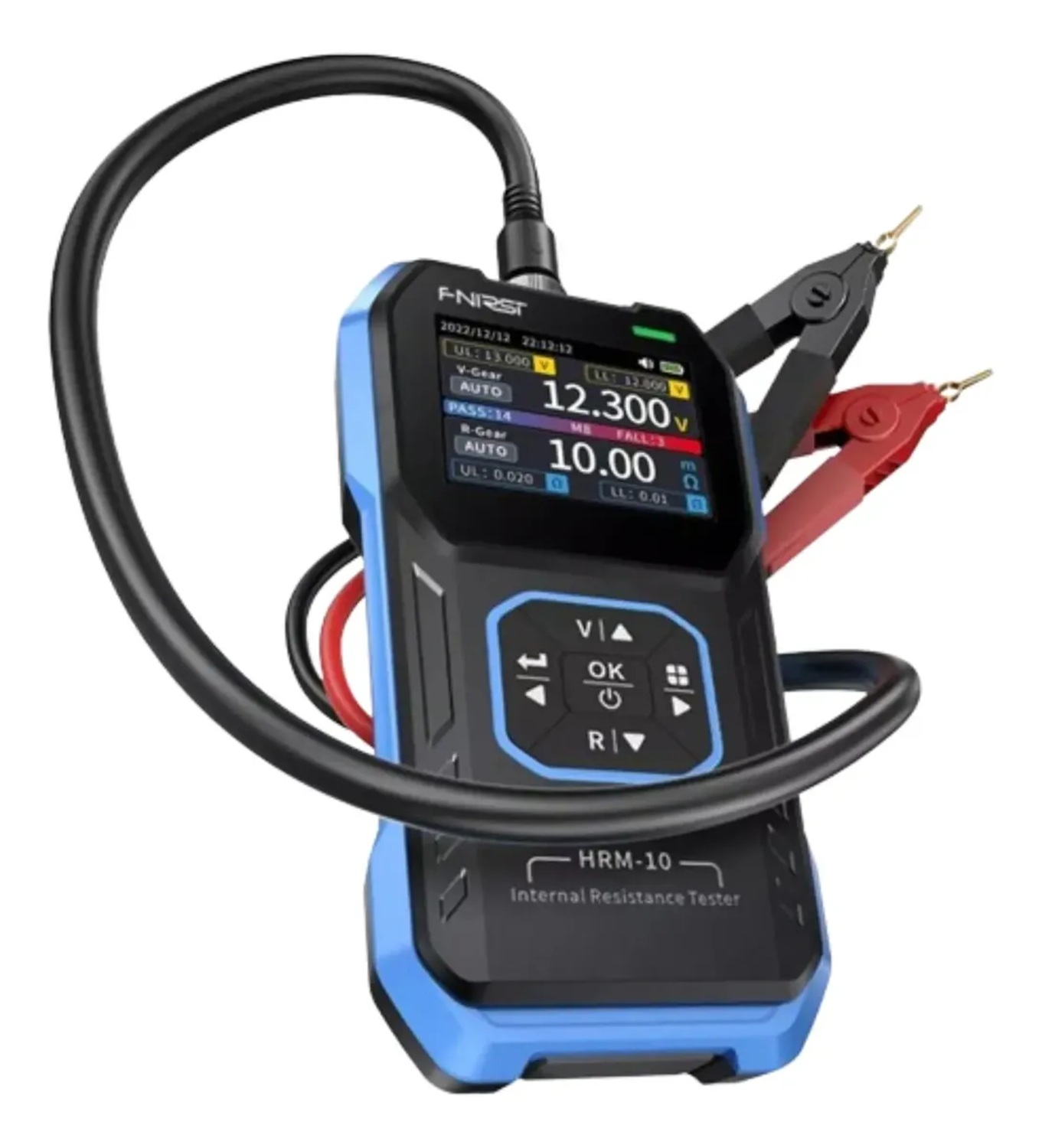 FNIRSI HRM-10 Probador de Resistencia Interna Baterías