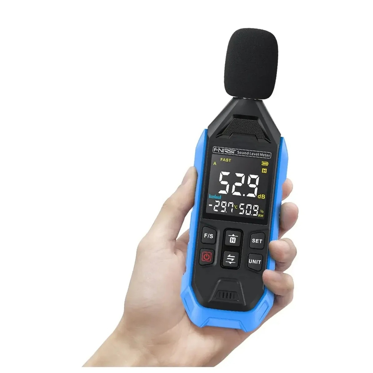 Decibelímetro Digital Medidor de Ruido 30 a 130dB