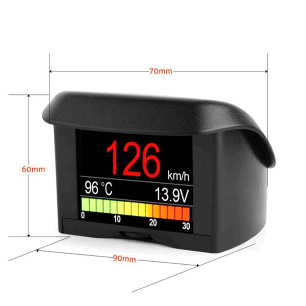 Pantalla Medición Temperatura Ancel A202 Obd - Image 5