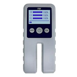 Medidor Digital Luz Transmitancia UV IR Ventanas Vidrio