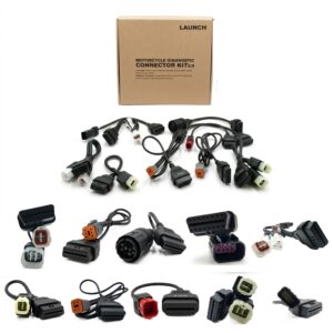 Kit Adaptadores Diagnóstico Motos LAUNCH 2.0
