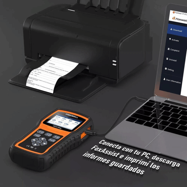 Foxwell NT630 Plus Scanner Automotriz - Image 2