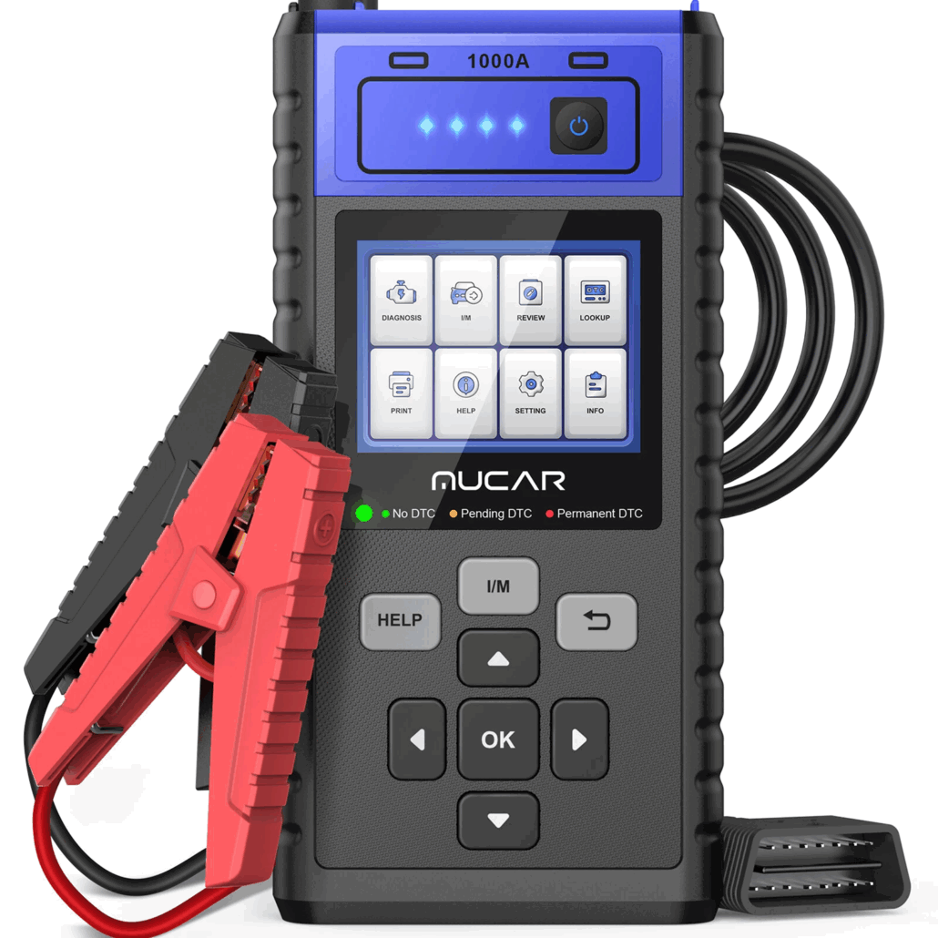 MUCAR JS501 – Arrancador 12V + Escáner OBD2 - Escáneres Automotrices